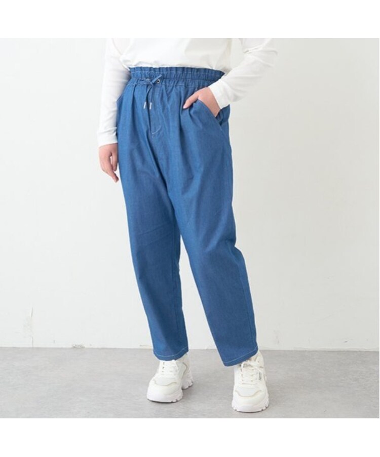ポンポネットジュニア(pom ponette junior)の【＋SIZE】【GOOD PRICE】テーパードパンツ25
