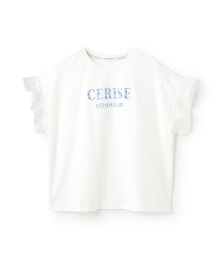 ポンポネットジュニア(pom ponette junior)の【ニコ☆プチ掲載】スパンコールロゴTシャツ8