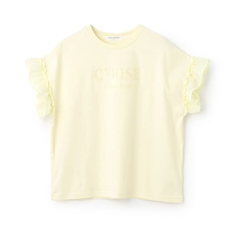 ポンポネットジュニア(pom ponette junior)の【ニコ☆プチ掲載】スパンコールロゴTシャツ Ｔシャツ