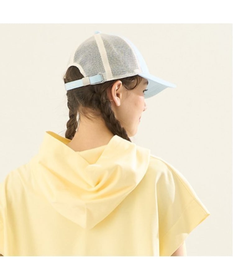 ポンポネットジュニア(pom ponette junior)のロゴ刺しゅうメッシュCAP7