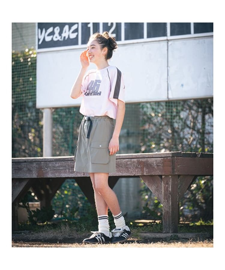 ポンポネットジュニア(pom ponette junior)のナンバリングロゴTシャツ8