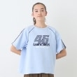 ポンポネットジュニア(pom ponette junior)のナンバリングロゴTシャツ ブルー(191)