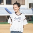 ポンポネットジュニア(pom ponette junior)の【ニコ☆プチ掲載】リブラインTシャツ ライトグレー(211)