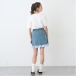 ポンポネットジュニア(pom ponette junior)のインナーパンツつきレイヤードデニムスカート29