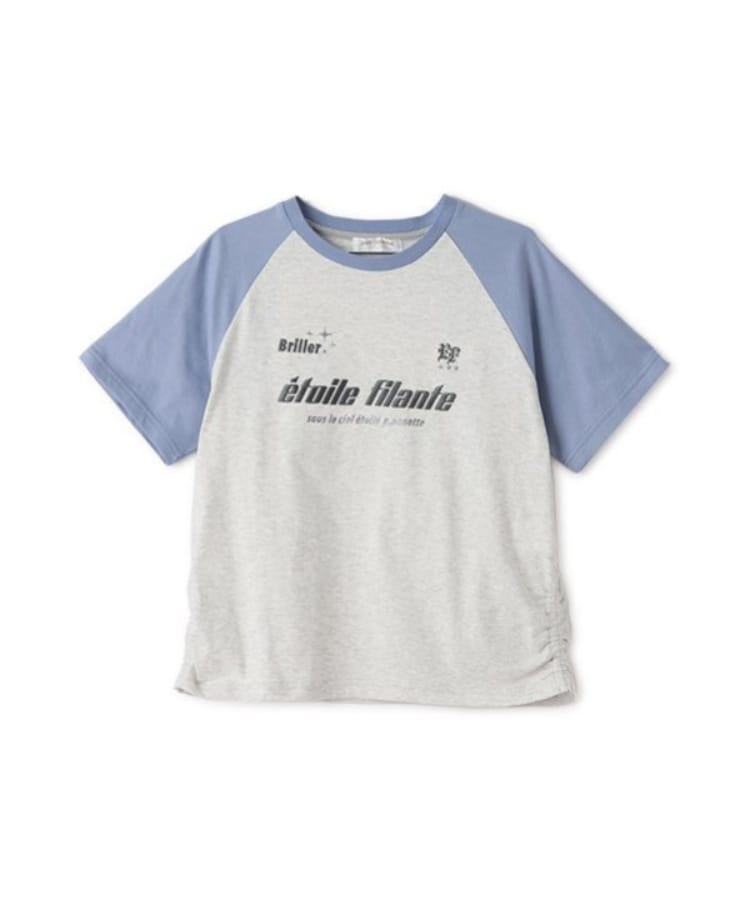 ポンポネットジュニア(pom ponette junior)の【ニコ☆プチ掲載】【防汚加工】ラグランTシャツ7