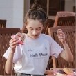 ポンポネットジュニア(pom ponette junior)の【ニコ☆プチ掲載】【防汚加工】ラグランTシャツ ピンク(071)