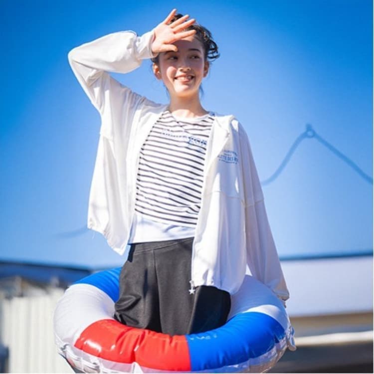 ポンポネットジュニア(pom ponette junior)の【SWIM】【水陸両用・UVカット】ラッシュガード その他