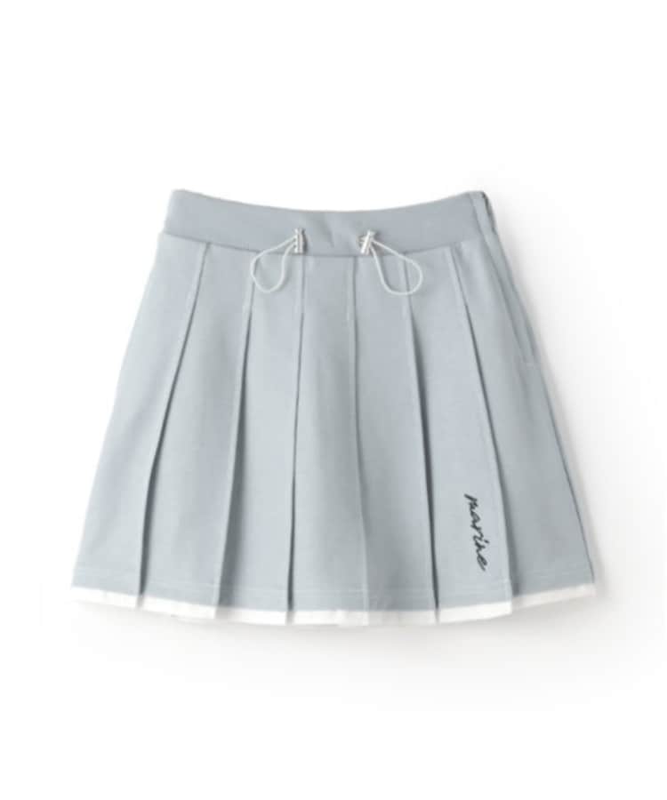 ポンポネットジュニア(pom ponette junior)の【Cuugal掲載】カットデニムプリーツスカパン11