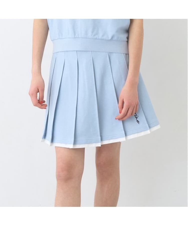ポンポネットジュニア(pom ponette junior)の【Cuugal掲載】カットデニムプリーツスカパン14