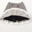 ポンポネットジュニア(pom ponette junior)の【Cuugal掲載】カットデニムプリーツスカパン8