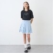 ポンポネットジュニア(pom ponette junior)の【Cuugal掲載】カットデニムプリーツスカパン17