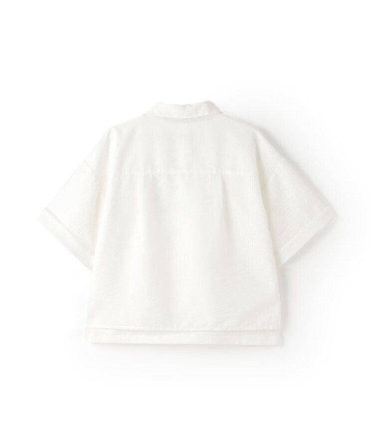 ポンポネットジュニア(pom ponette junior)の【ニコ☆プチ掲載】ドロスト半袖シャツ＋Tシャツセット1