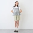 ポンポネットジュニア(pom ponette junior)の【機能素材】チェックビスチェ＋Tシャツセット15