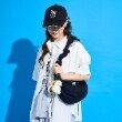 ポンポネットジュニア(pom ponette junior)のギャザーショルダーハーフムーンバッグ16
