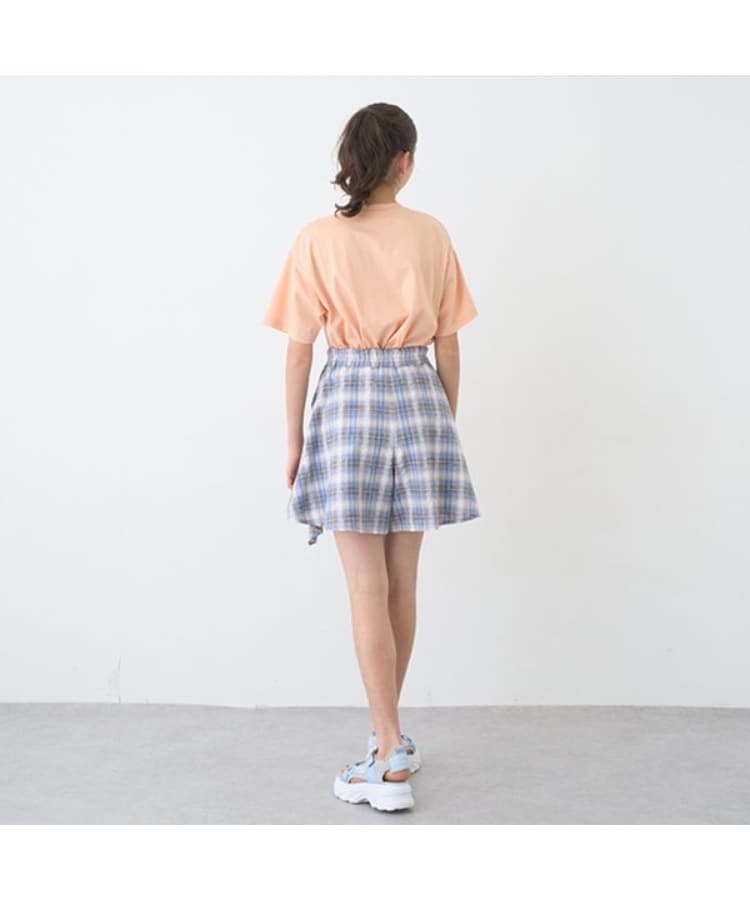 ポンポネットジュニア(pom ponette junior)のシャツ巻きチェックキュロット20