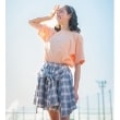 ポンポネットジュニア(pom ponette junior)のシャツ巻きチェックキュロット11