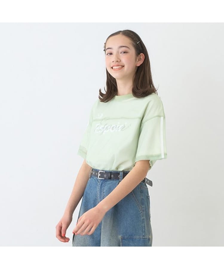 ポンポネットジュニア(pom ponette junior)の【ニコ☆プチ掲載】メッシュTシャツセット18