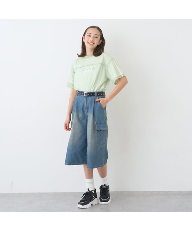 ポンポネットジュニア(pom ponette junior)の【ニコ☆プチ掲載】メッシュTシャツセット20