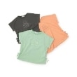 ポンポネットジュニア(pom ponette junior)のピグメント加工ロゴTシャツ8