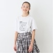 ポンポネットジュニア(pom ponette junior)の【防汚加工】かすれロゴTシャツ13