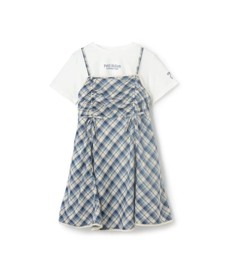 ポンポネットジュニア(pom ponette junior)の【Cuugal掲載】キャミワンピース＋Tシャツセット21