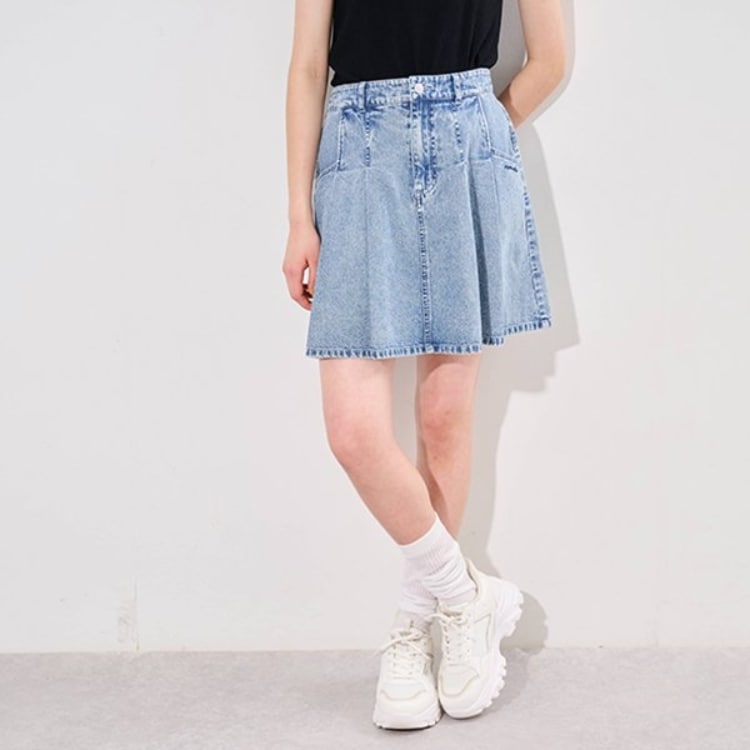 ポンポネットジュニア(pom ponette junior)の【接触冷感】タックスカート×インパンセット その他