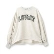 バイ ラビット(by LOVEiT)の裾ドローコードプルオーバー ライトグレー(211)
