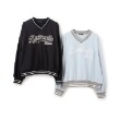 バイ ラビット(by LOVEiT)のラインリブVネックプルオーバー7