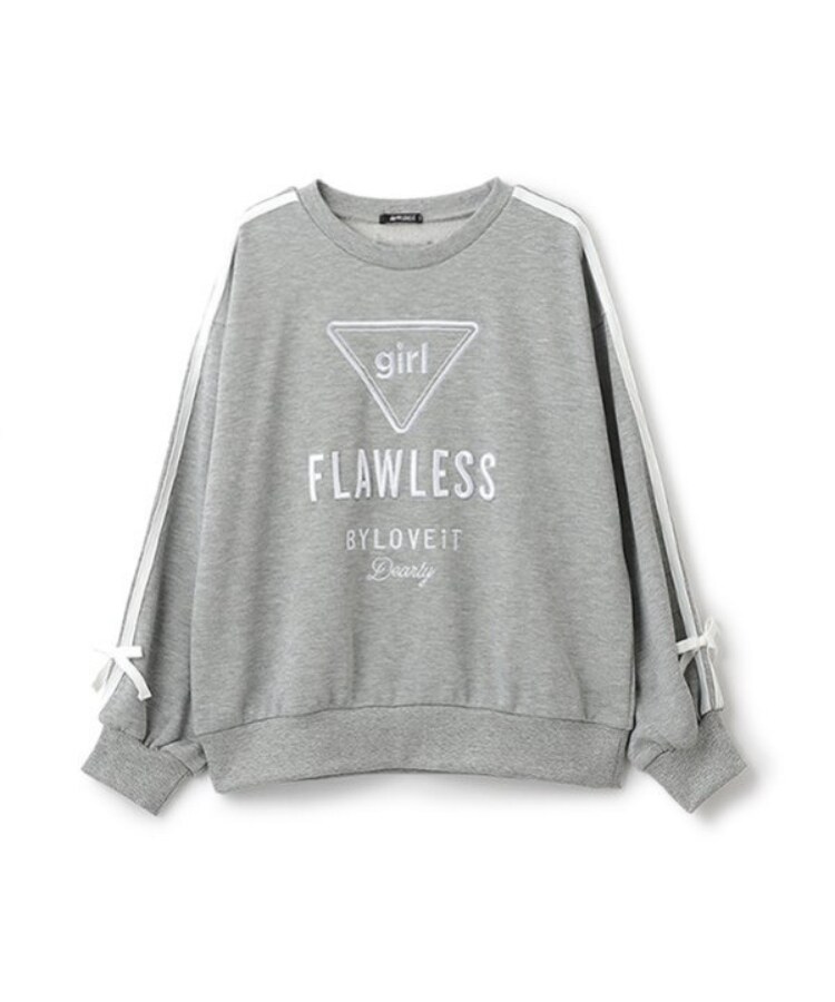 バイ ラビット(by LOVEiT)の袖ラインリボンプルオーバー9