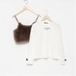 バイ ラビット(by LOVEiT)のフェイクラムビスチェTシャツセット3