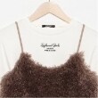 バイ ラビット(by LOVEiT)のフェイクラムビスチェTシャツセット8