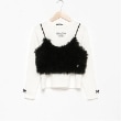 バイ ラビット(by LOVEiT)のフェイクラムビスチェTシャツセット13