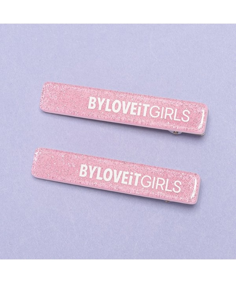 バイ ラビット(by LOVEiT)のアクリルクリップ ピンク(071)
