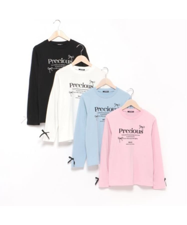 バイ ラビット(by LOVEiT)のリボンロゴロングTシャツ6