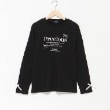 バイ ラビット(by LOVEiT)のリボンロゴロングTシャツ ブラック(219)