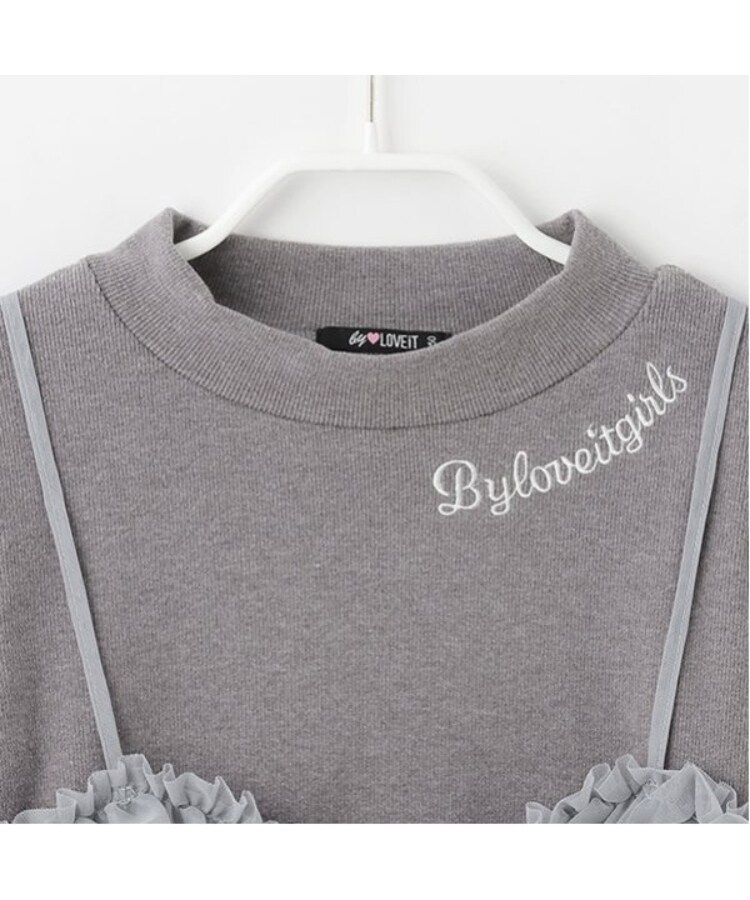 バイ ラビット(by LOVEiT)のキャミつきロングTシャツ3