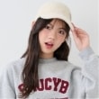 バイ ラビット(by LOVEiT)のファーキャップ オフホワイト(003)