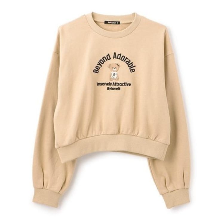 バイ ラビット(by LOVEiT)のバックレースアップラビ子プルオーバー スウェット・トレーナー