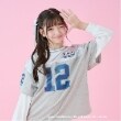 バイ ラビット(by LOVEiT)の【ハローキティ】サポーターナンバーシャツ シルバー(006)