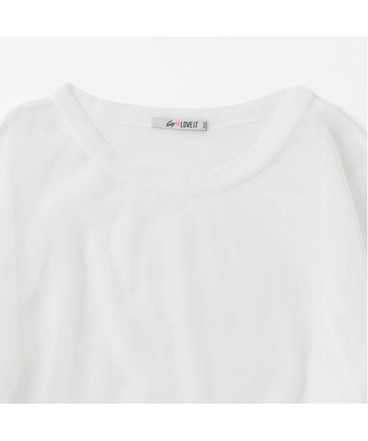 バイ ラビット(by LOVEiT)の【ハローキティ】チュールレイヤードシャツ3