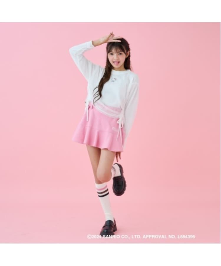バイ ラビット(by LOVEiT)の【ハローキティ】チュールレイヤードシャツ15