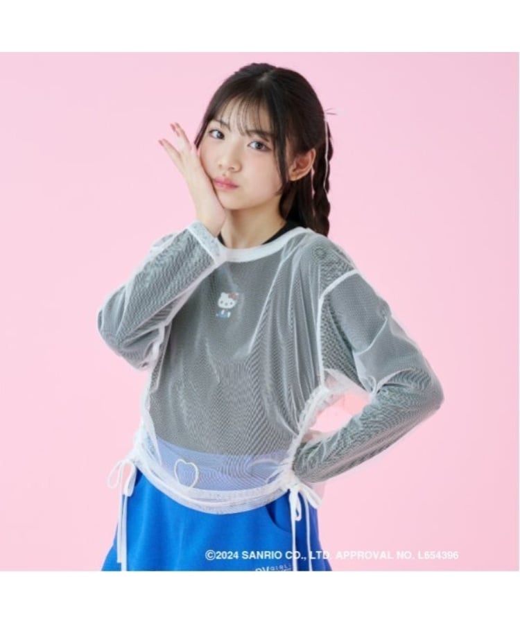バイ ラビット(by LOVEiT)の【ハローキティ】チュールレイヤードシャツ16