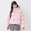 バイ ラビット(by LOVEiT)のリボンポイントエコダウン ピンク(071)