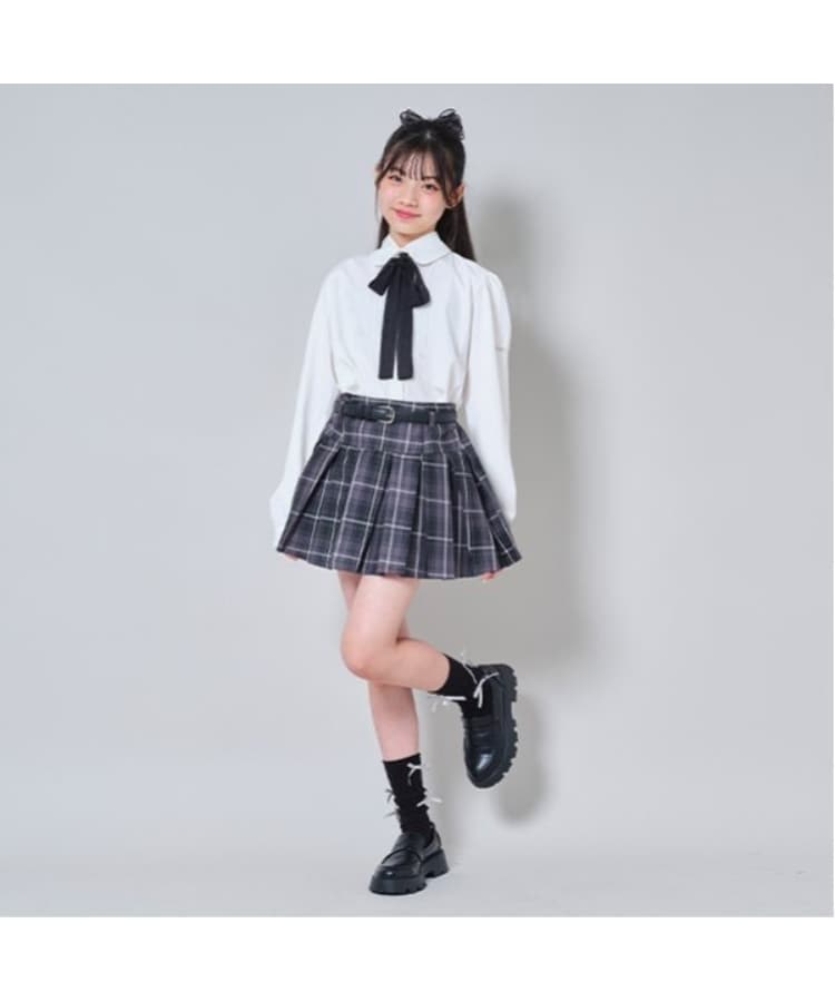 バイ ラビット(by LOVEiT)のボウタイつきシャツブラウス10