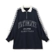 バイ ラビット(by LOVEiT)のハーフジップロゴワンピース9