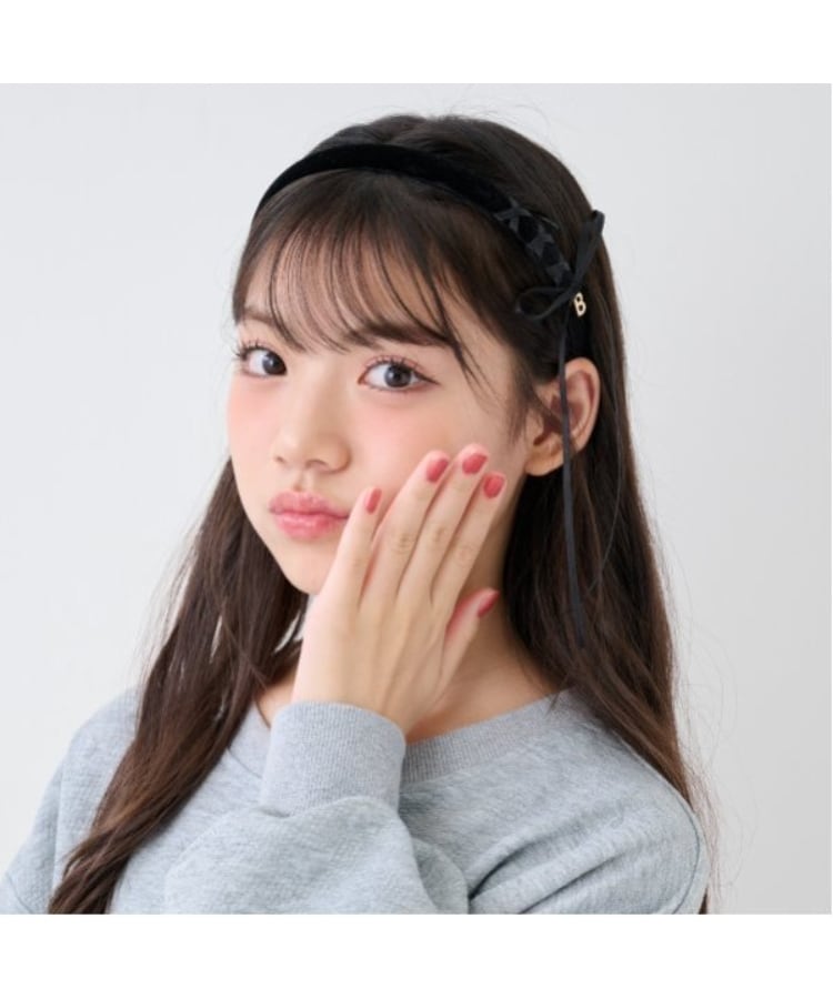 バイ ラビット(by LOVEiT)のバレエカチューシャ ブラック(219)