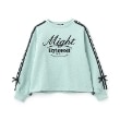 バイ ラビット(by LOVEiT)の裾ドローコードキルト風プルオーバー ブルー(191)