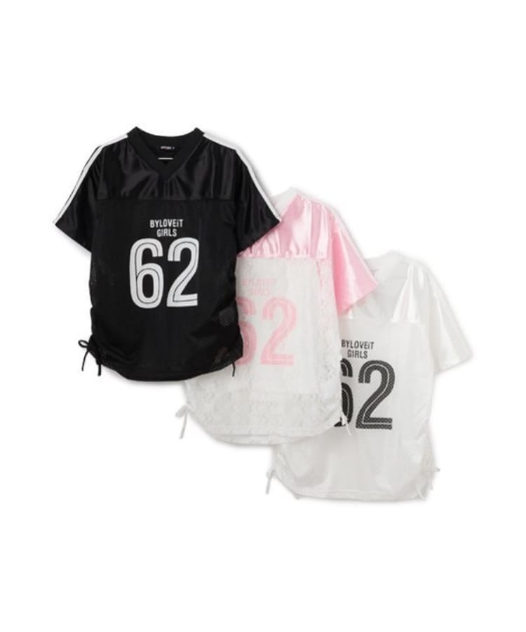 バイ ラビット(by LOVEiT)の【ニコ☆プチ・Cuugal掲載】ガーリーナンバーTシャツ13