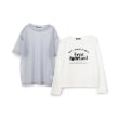 バイ ラビット(by LOVEiT)のFreeロゴTシャツチュールTセット2
