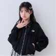 バイ ラビット(by LOVEiT)の【Cuugal掲載】リボンブルゾン ブラック(219)